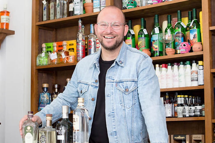 ondernemer in een bar