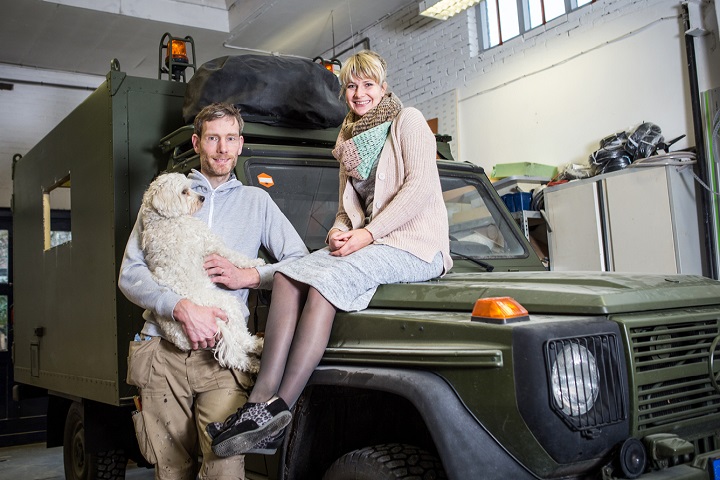 Bjorn en Evelyn Veldboer van Customcamp in Hengelo