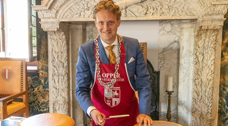 Pieter Verhoeve, burgemeester van Gouda